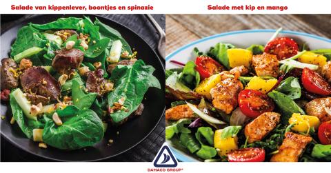 chicken challenge salad mango spinach liver beans 