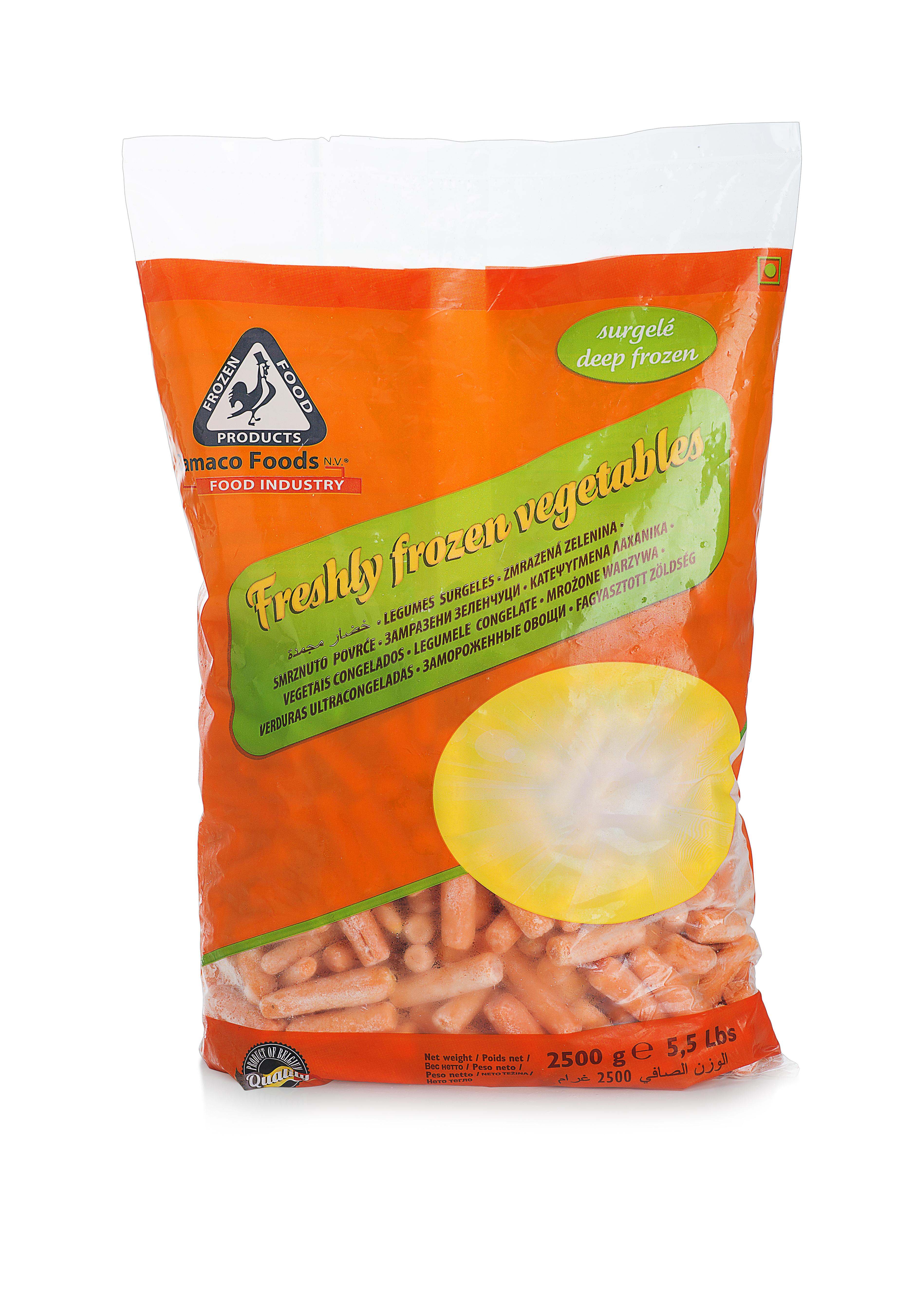 baby carrot damaco brand packaging