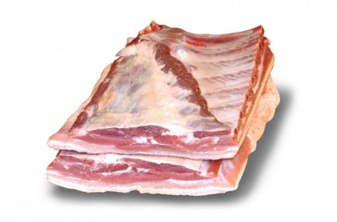 Frozen Pork Bellies Deli, A or B Quality Single or Sheet Ribbed With or Without Rind Various Brands